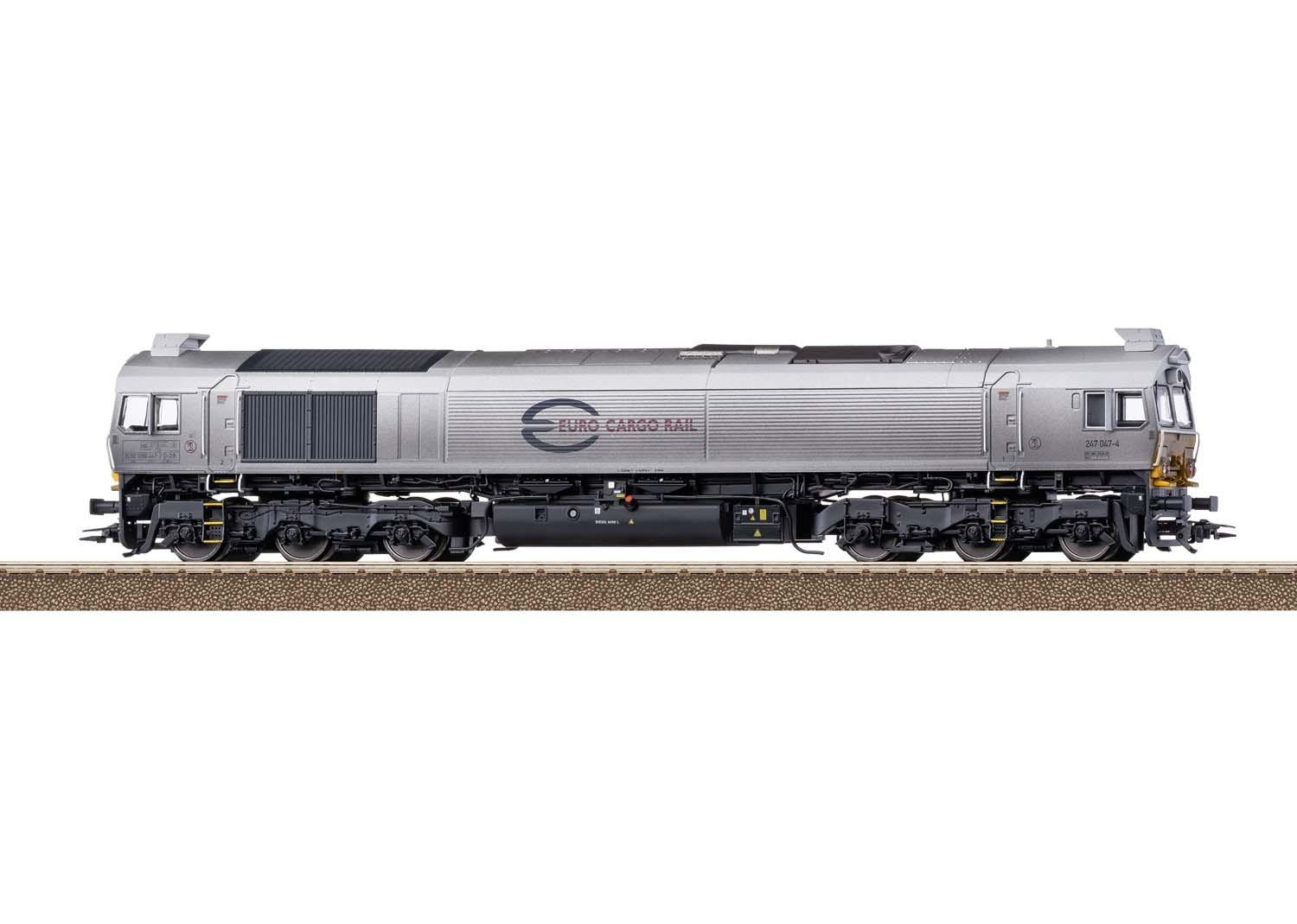Trix 22996 Diesellok Class77 ECR gealtert