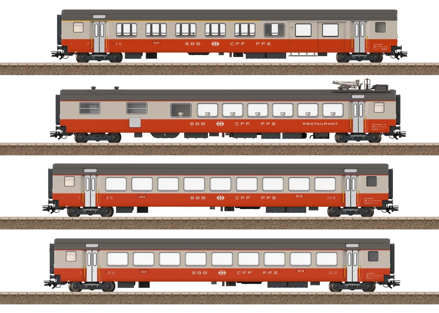 Trix 23690 Personenwagen-Set Swiss Expr. 1