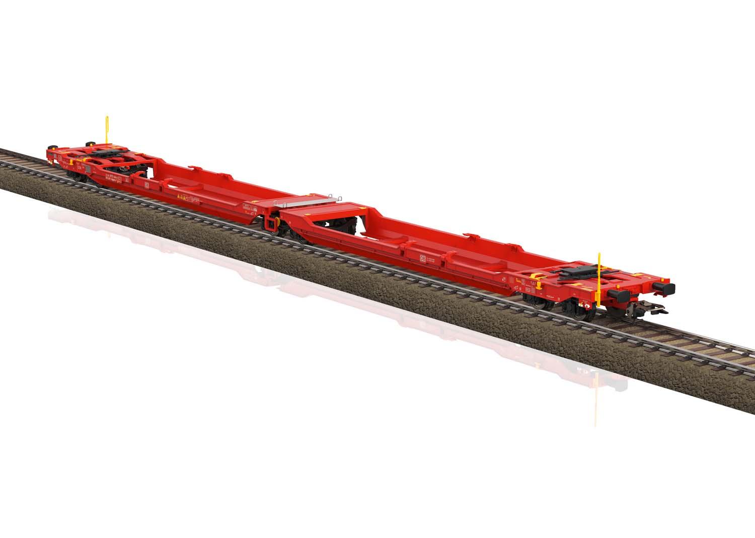 Trix 24470 Gelenk-Taschenwagen DB