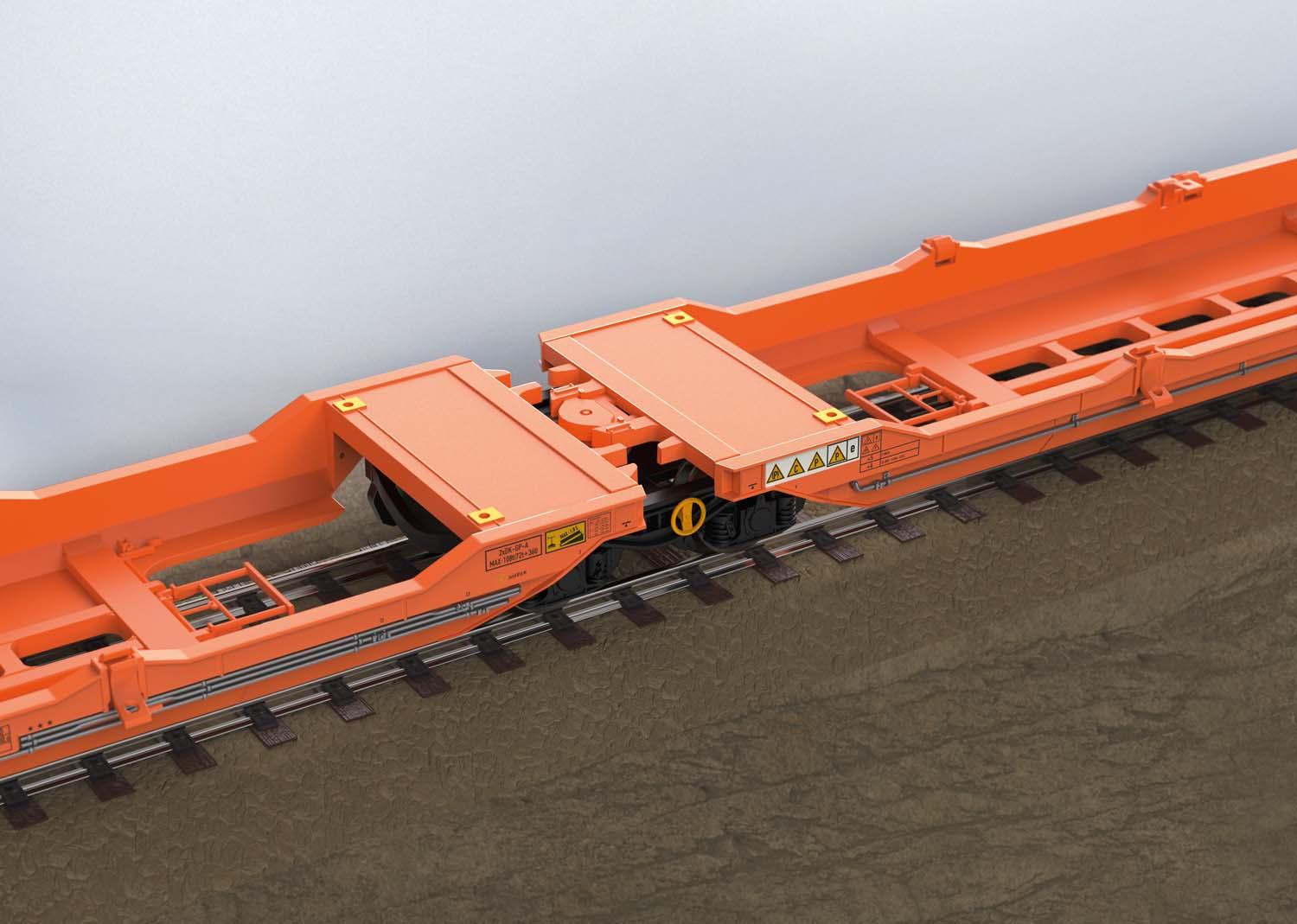 Trix 24471 Gelenk-Taschenwagen Wasco