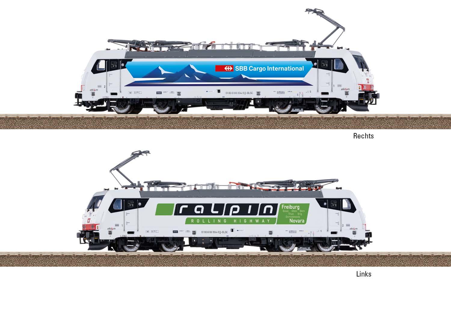 Trix H0 25801 E-Lok BR 186 SBB