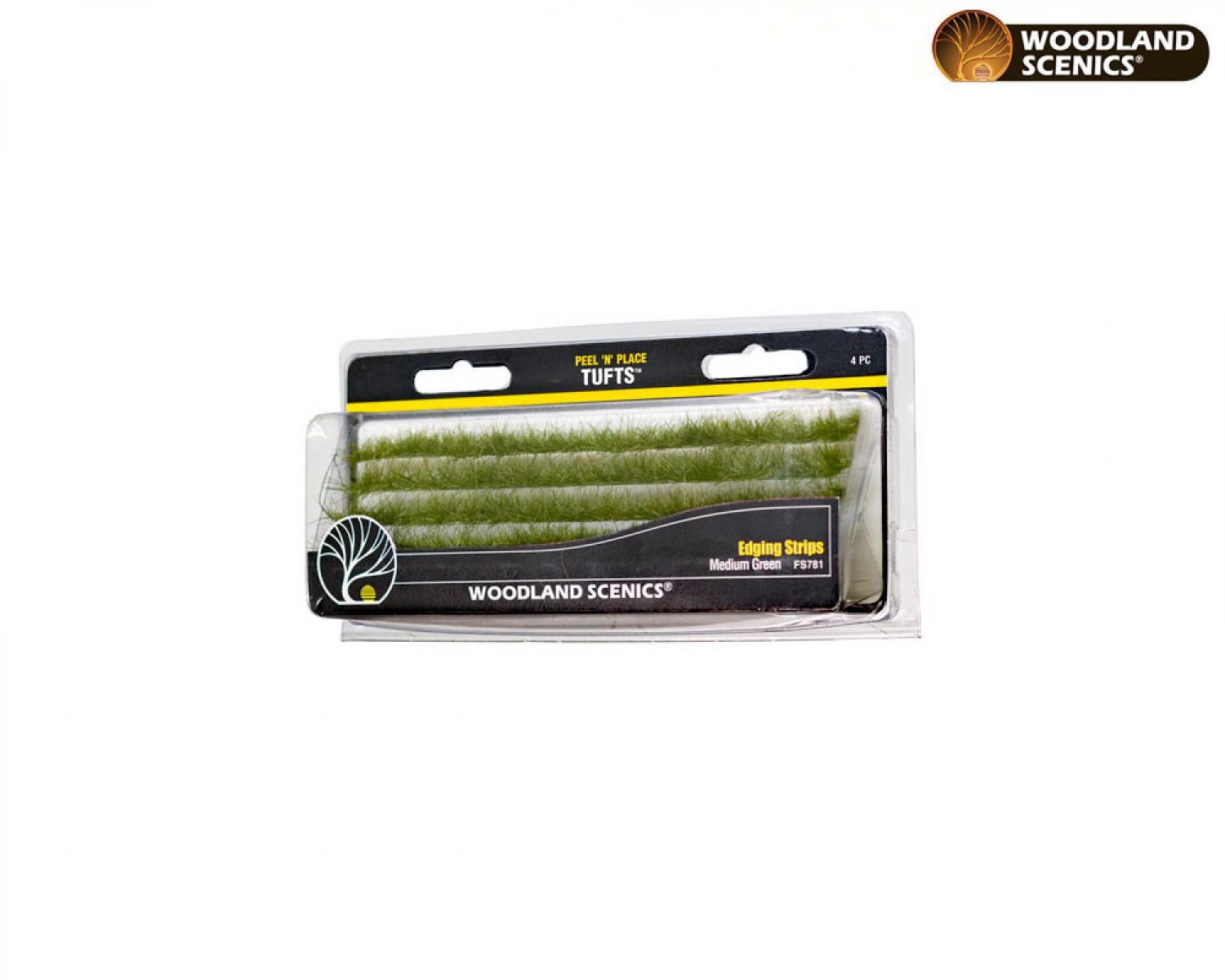 Woodland WFS781 Dark Green Edging Strips