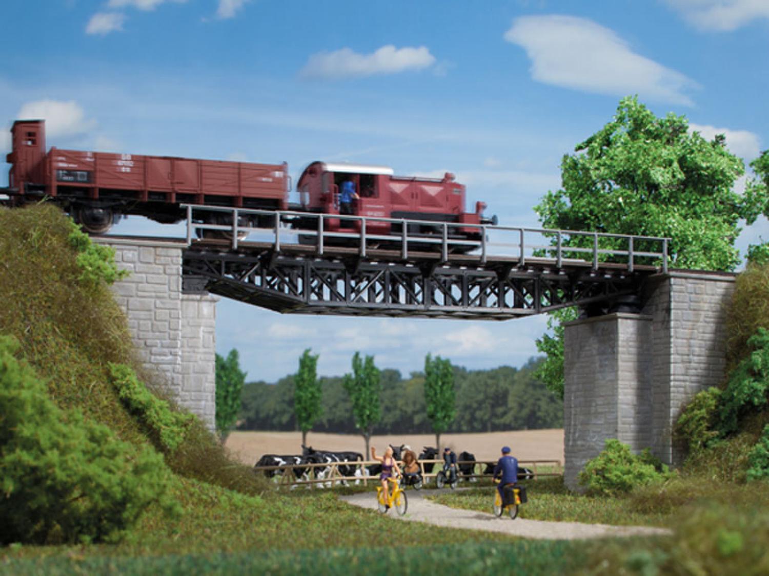 Auhagen 11365 Fachwerkbrücke H0