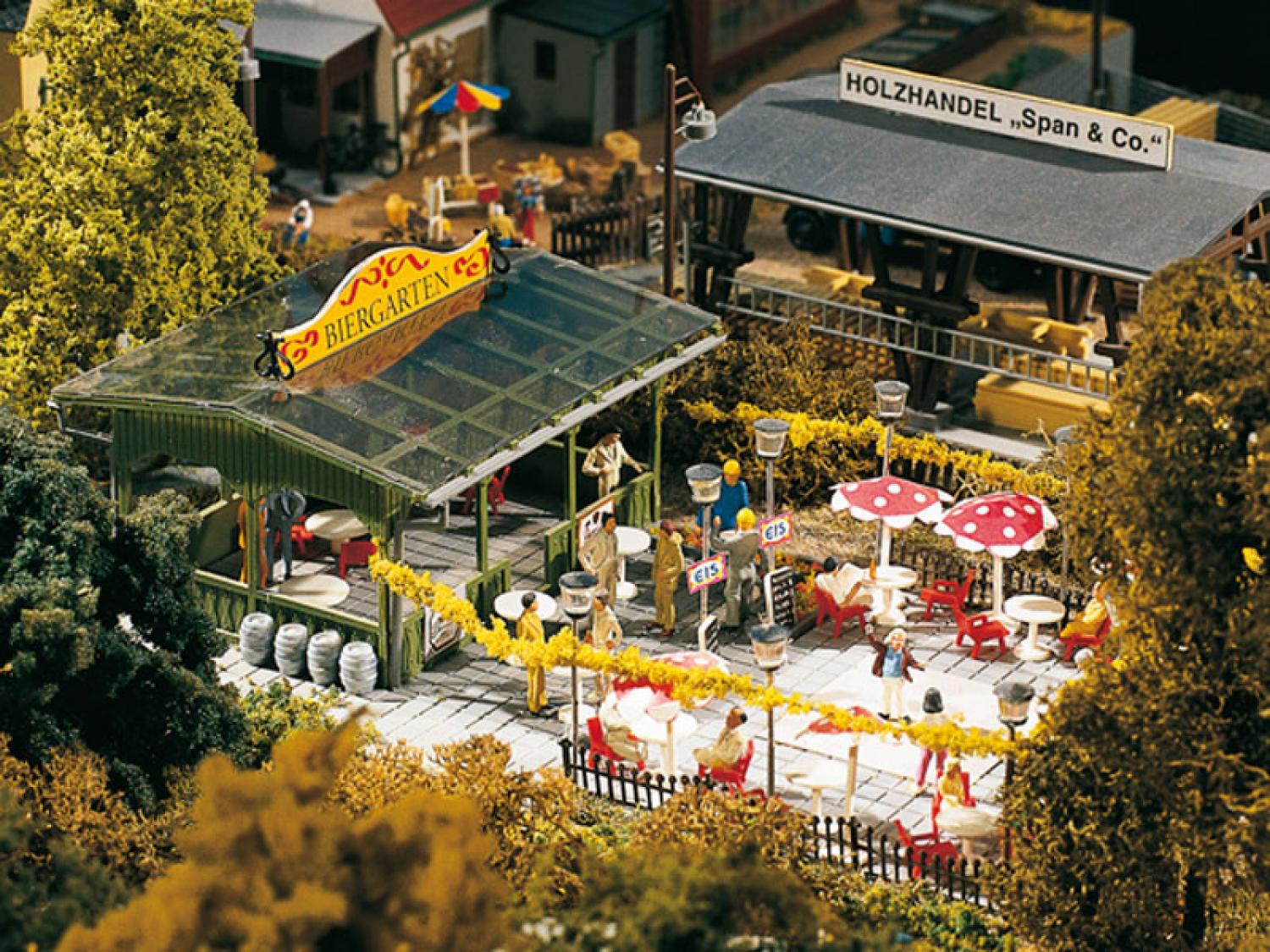 Auhagen 11366 Biergarten H0
