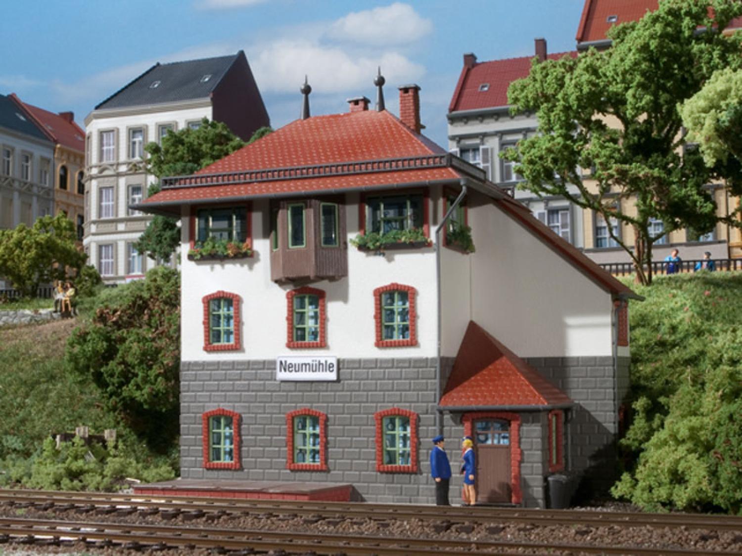 Auhagen 11373 Stellwerk Neumühle  H0