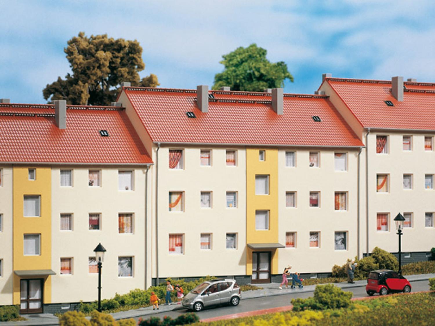 Auhagen 11402 Mehrfamilienhaus  H0