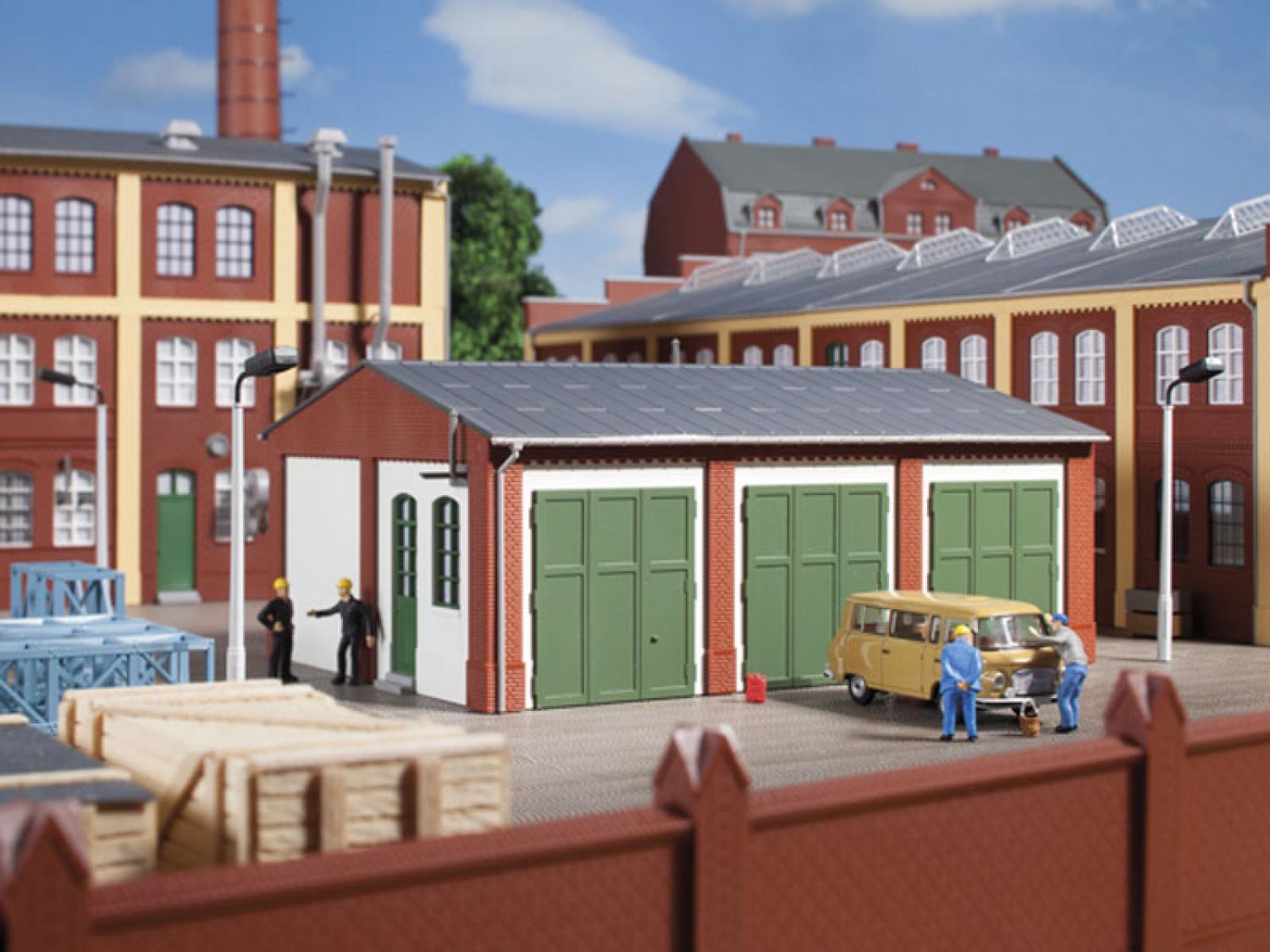 Auhagen 11438 Lagerhalle H0