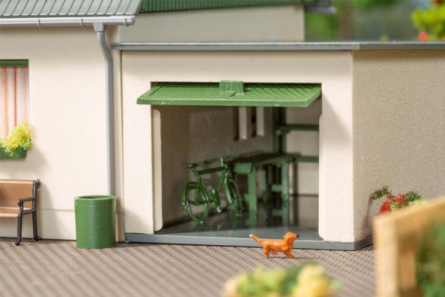 Auhagen 11454 Einfamilienhaus mit Garage H0