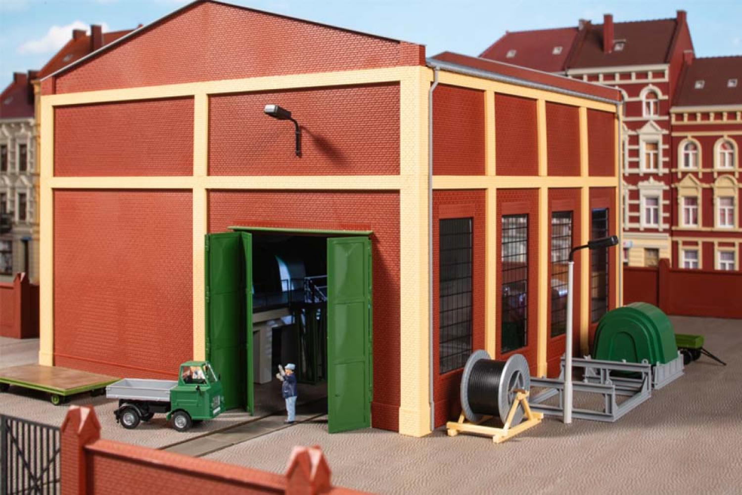Auhagen 11458 Umformerwerk mit Inneneinrichtung H0