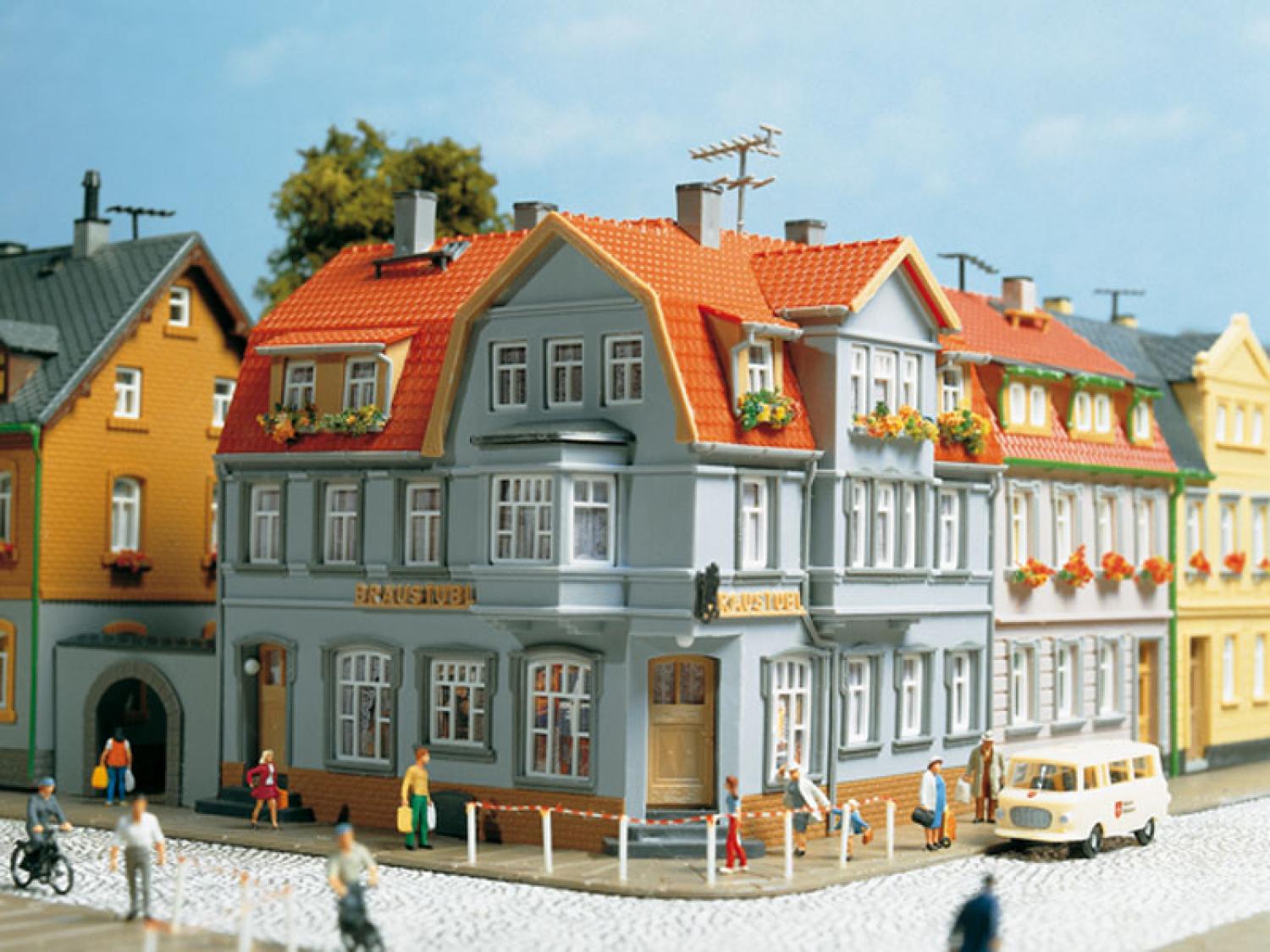 Auhagen 12249 Eckhaus  H0/TT