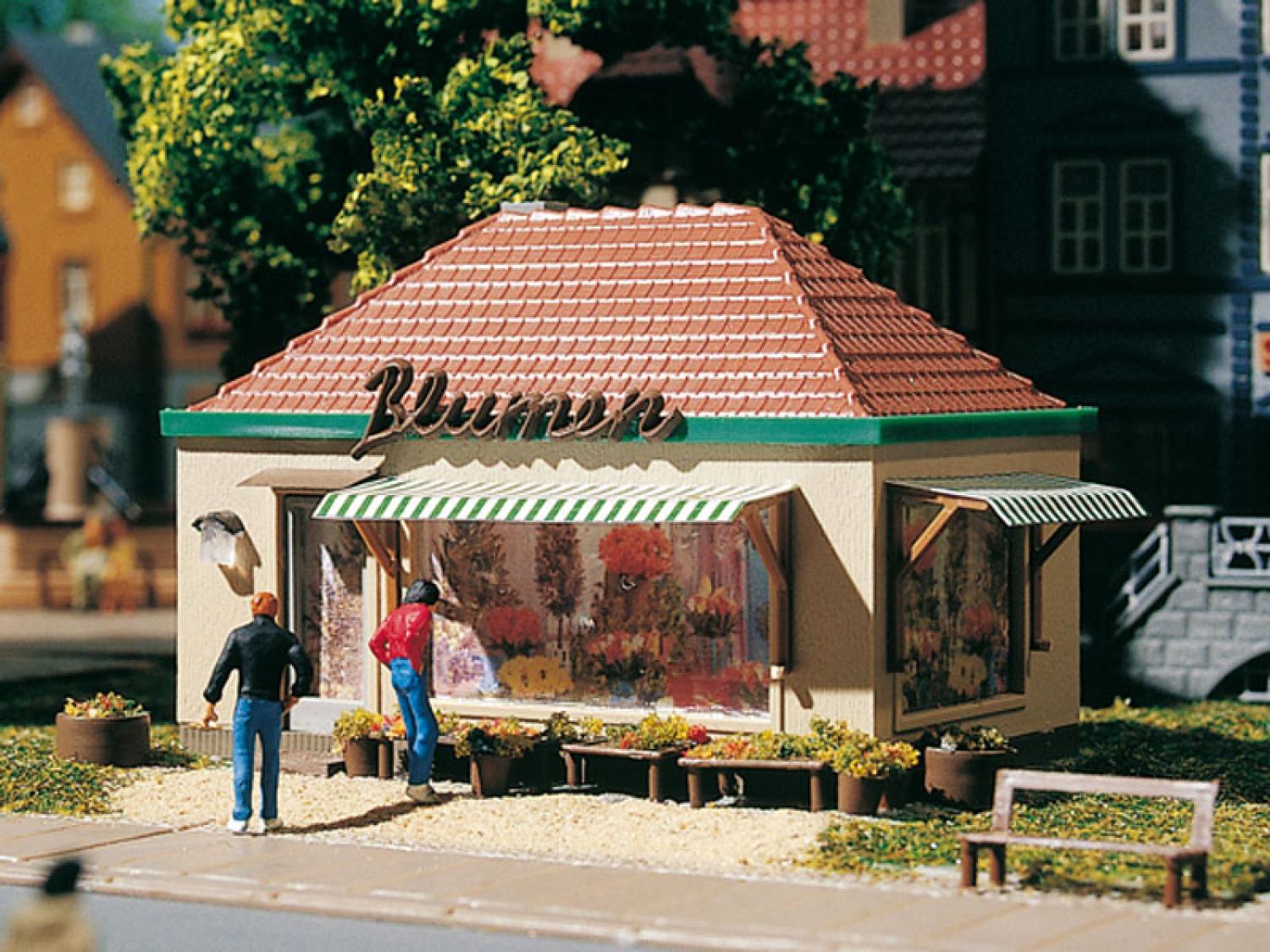 Auhagen 12349 Blumenkiosk  H0/TT
