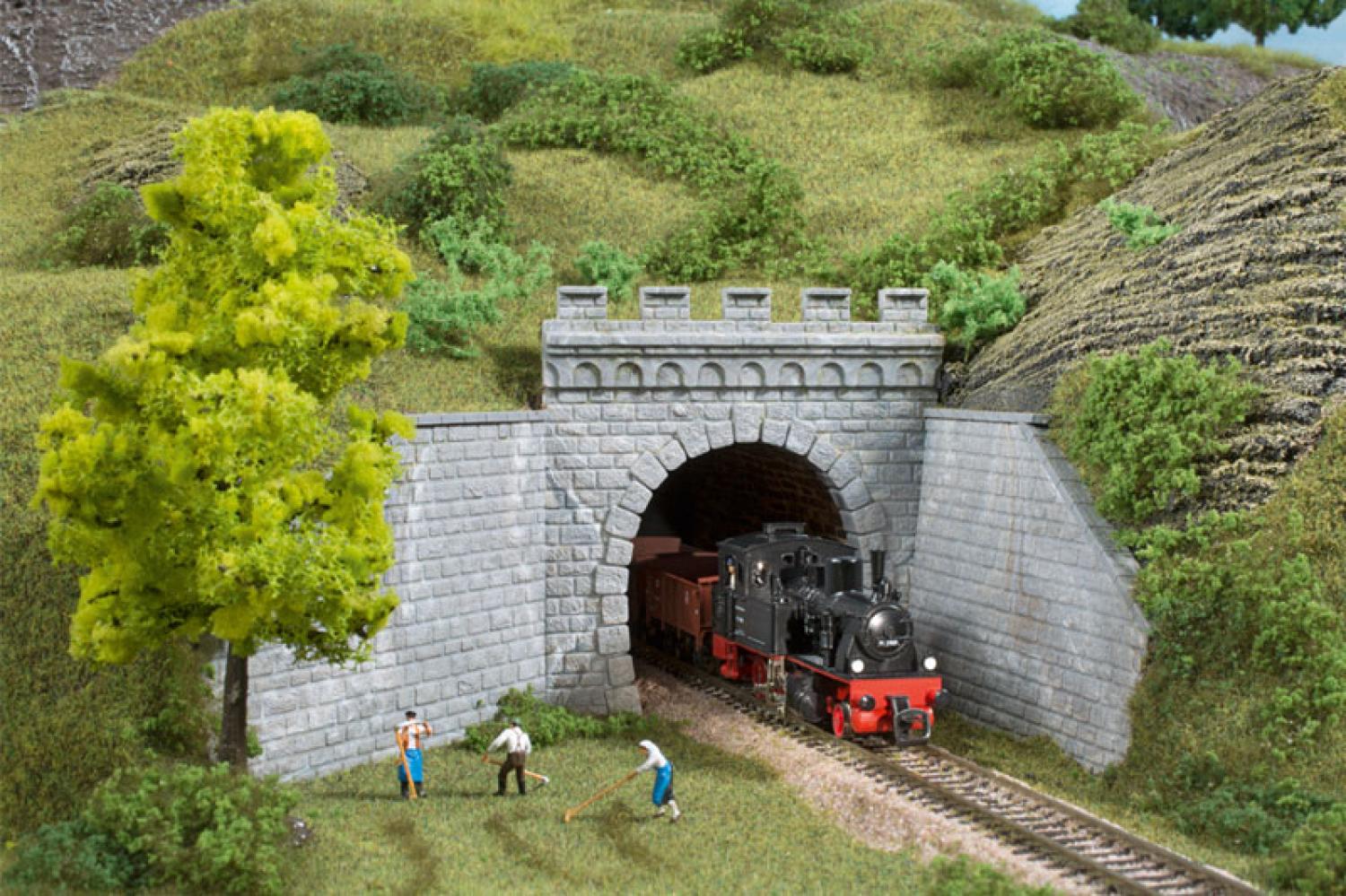 Auhagen 13276 Tunnelportale eingleisig  TT
