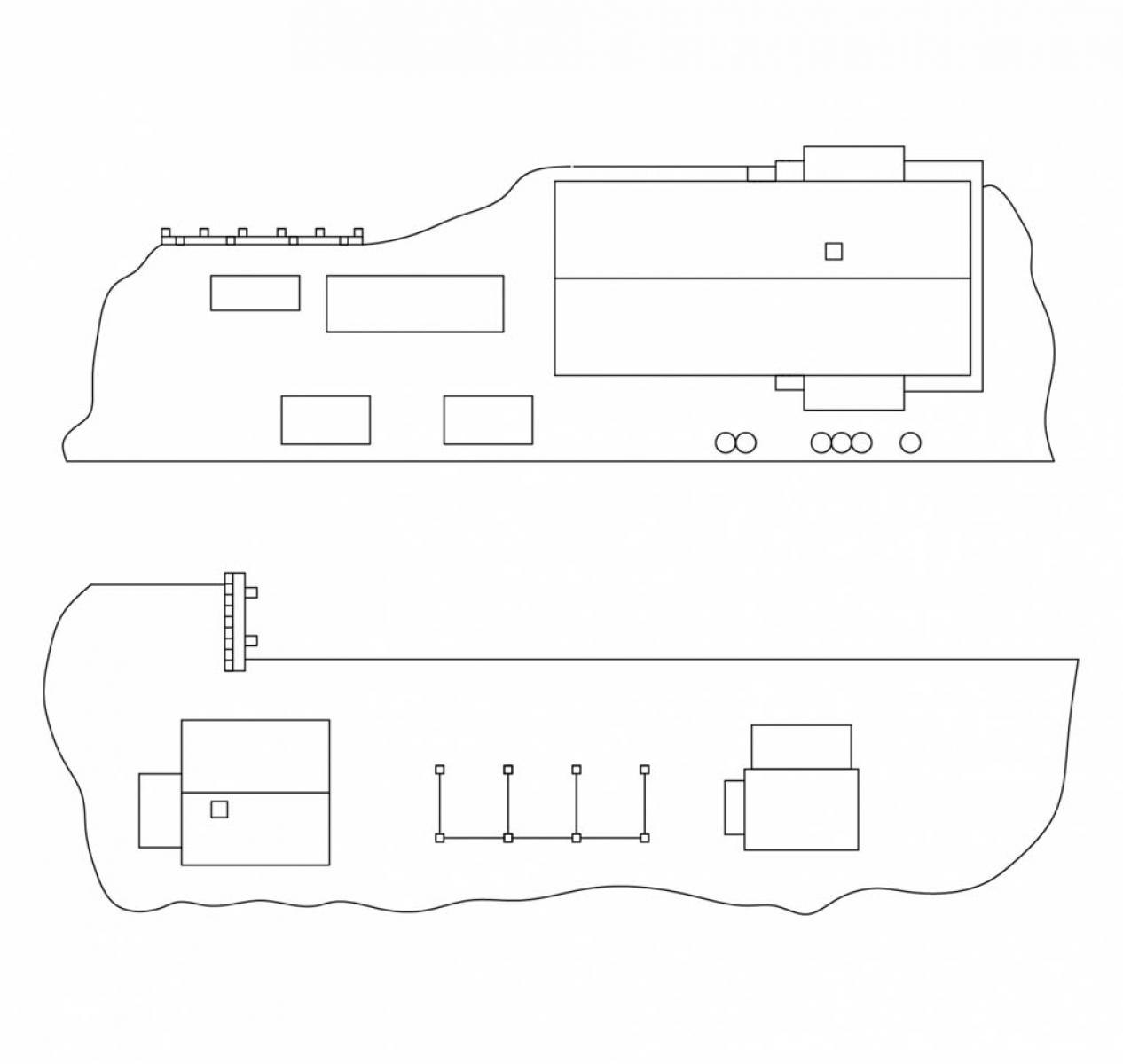 Auhagen 14451 Güterschuppen mit Ladestraße  N