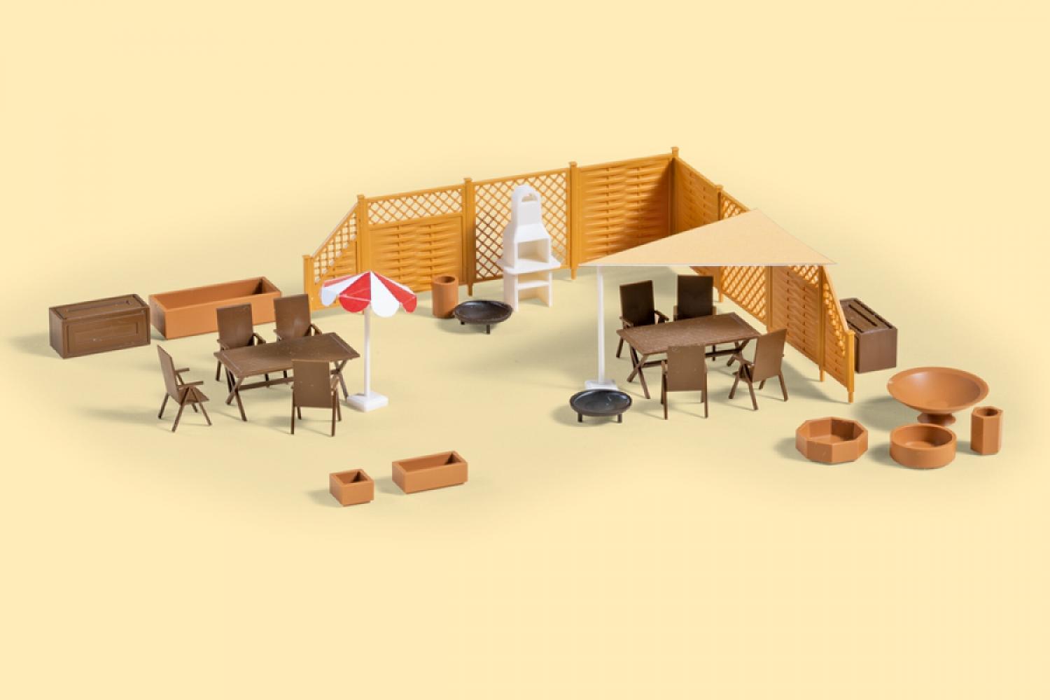 Auhagen 41650 Terrassenausstattung H0