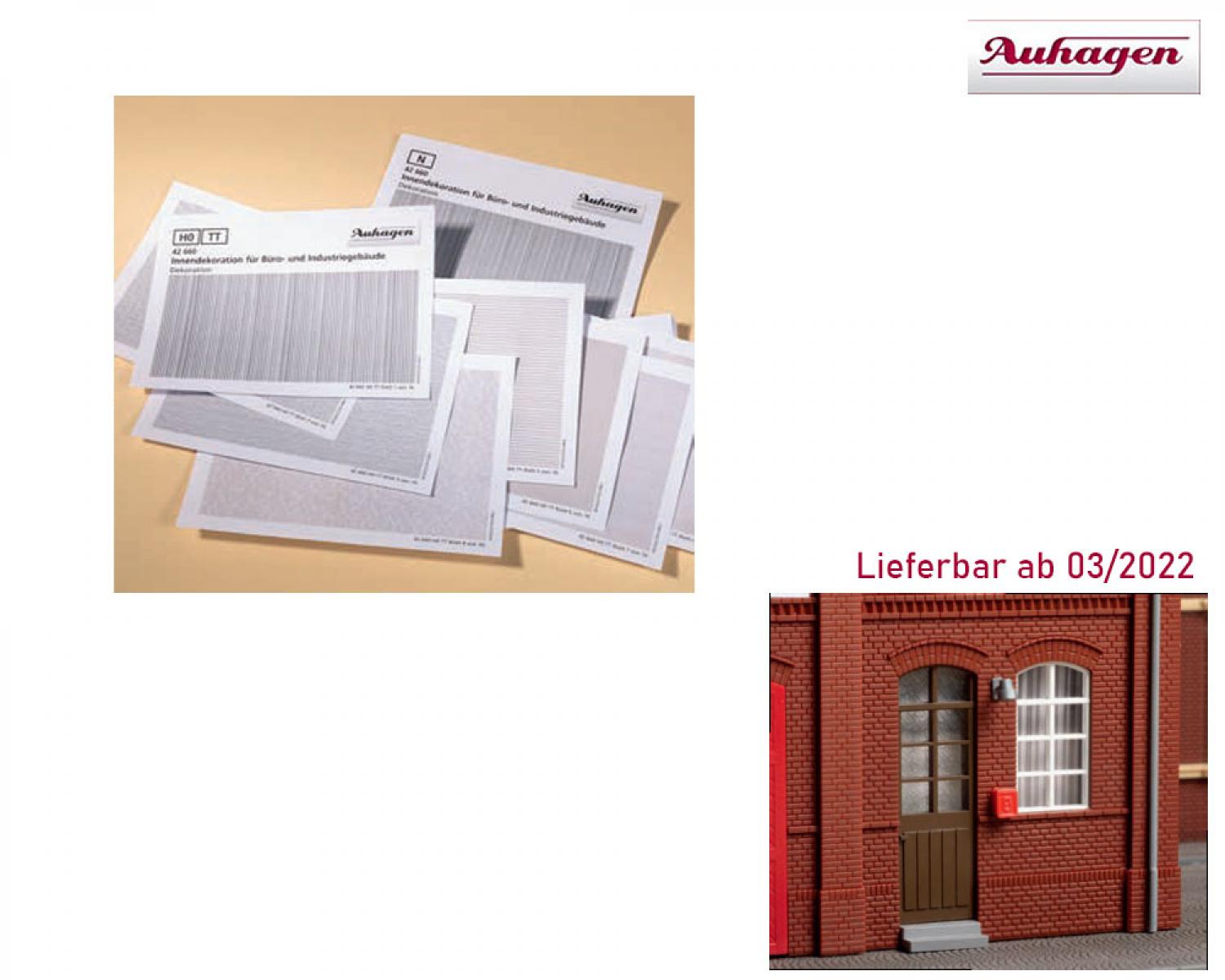 Auhagen 42660 H0/TT Innendeko Büro-/Ind-Gebäude