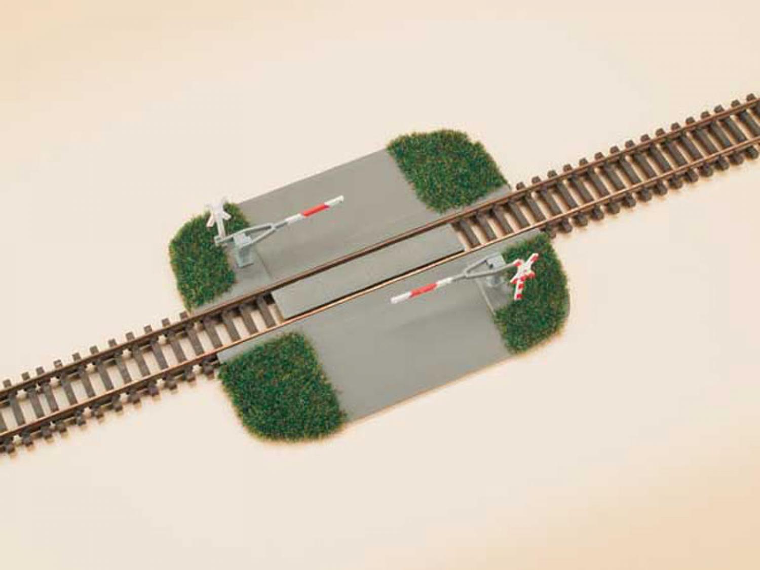 Auhagen 43645 Bahnübergang - Halbschranke TT
