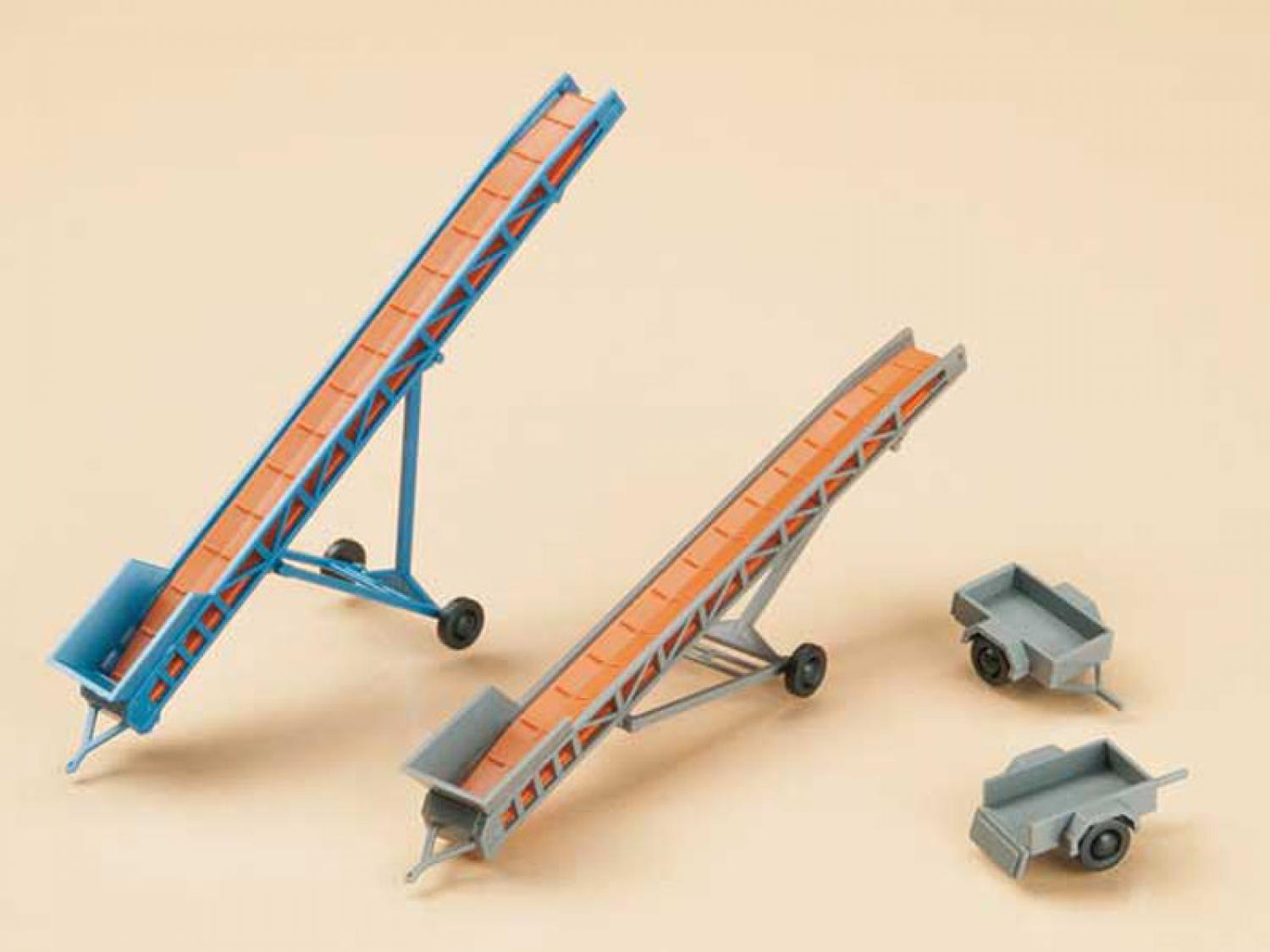 Auhagen 43650 Förderbänder, PKW-Anhänger  TT