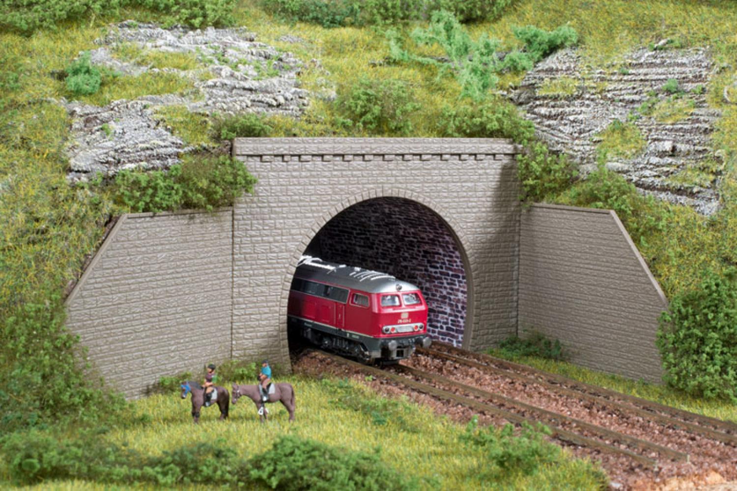 Auhagen 44636 Tunnelportale zweigleisig N