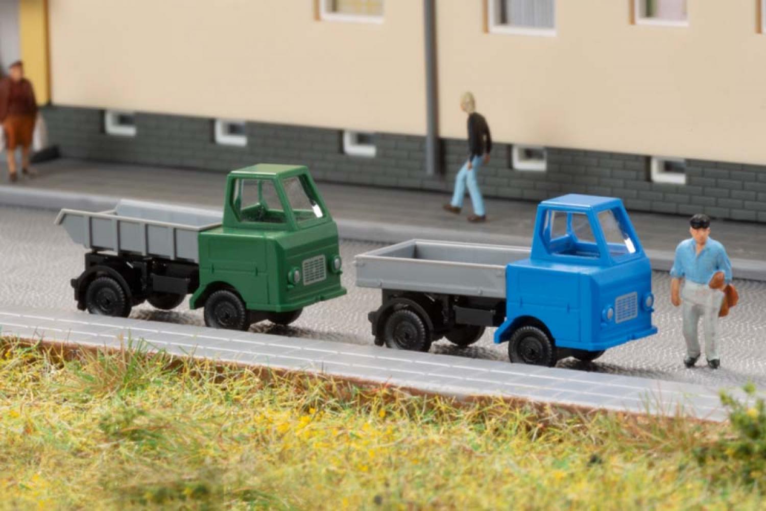Auhagen 44656 Multicar M22  Muldenkipper und Pritsche N
