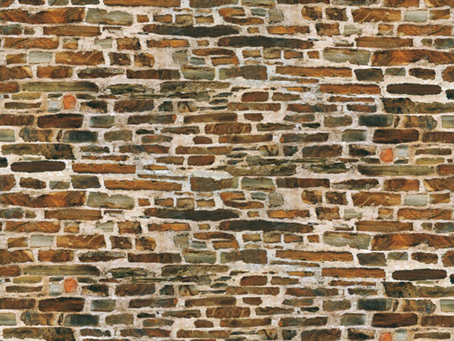Auhagen 50515 H0/TT/N Dekorpappe Kalksteinmauer