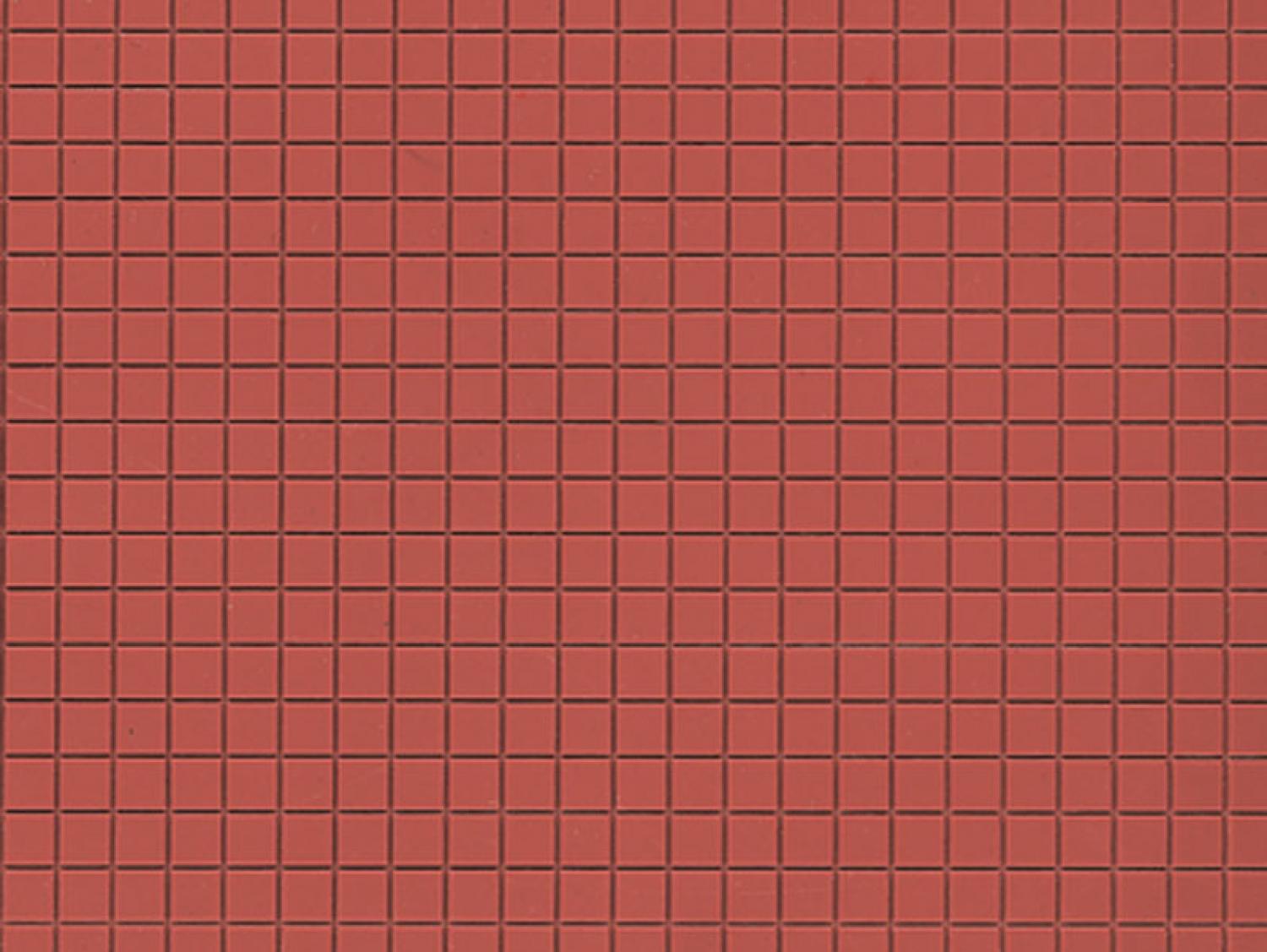 Auhagen 52422 H0/TT/N Marktplatte rotbraun