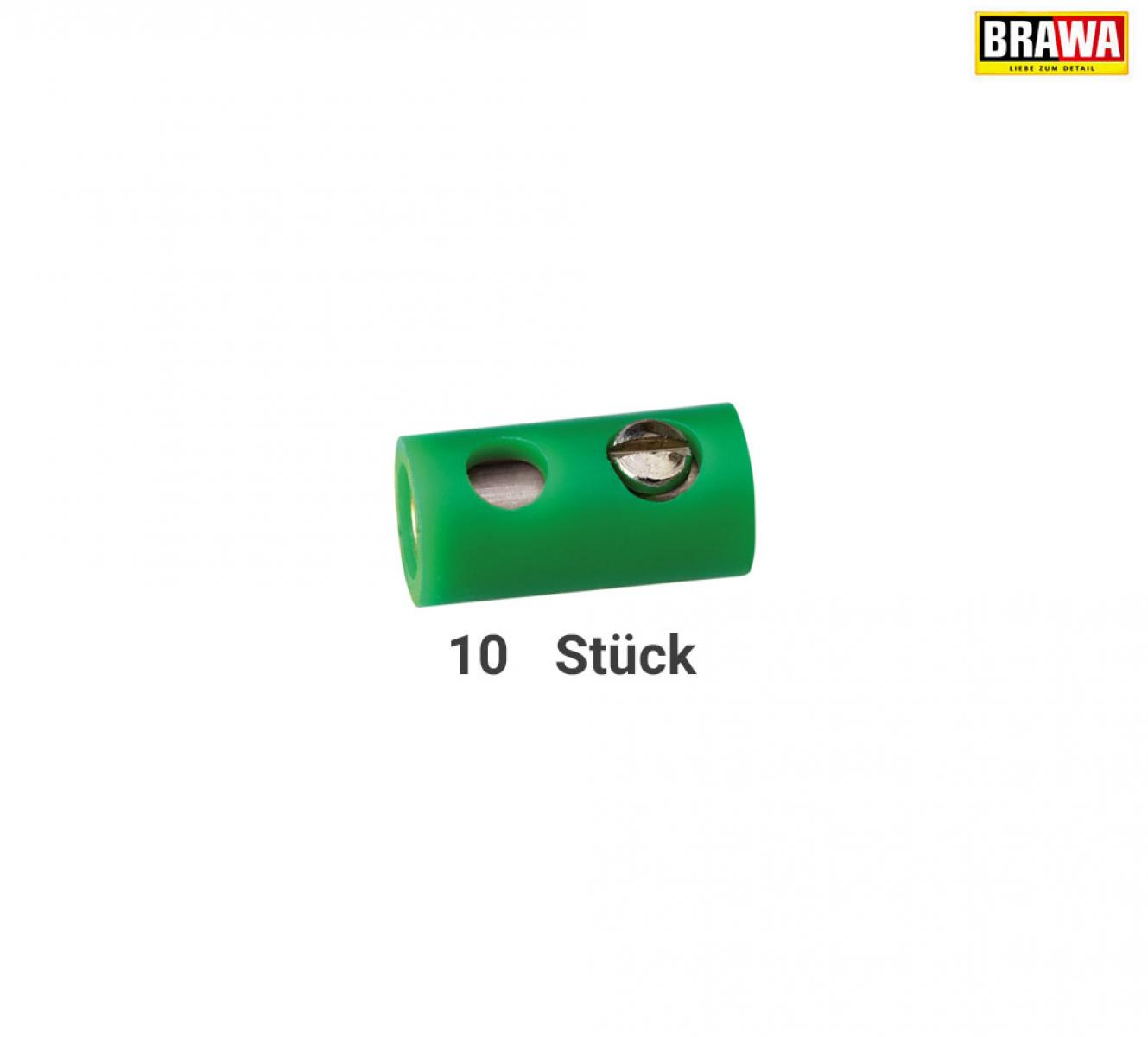 BRAWA 3043 Muffen rund 2,5 gn [10]