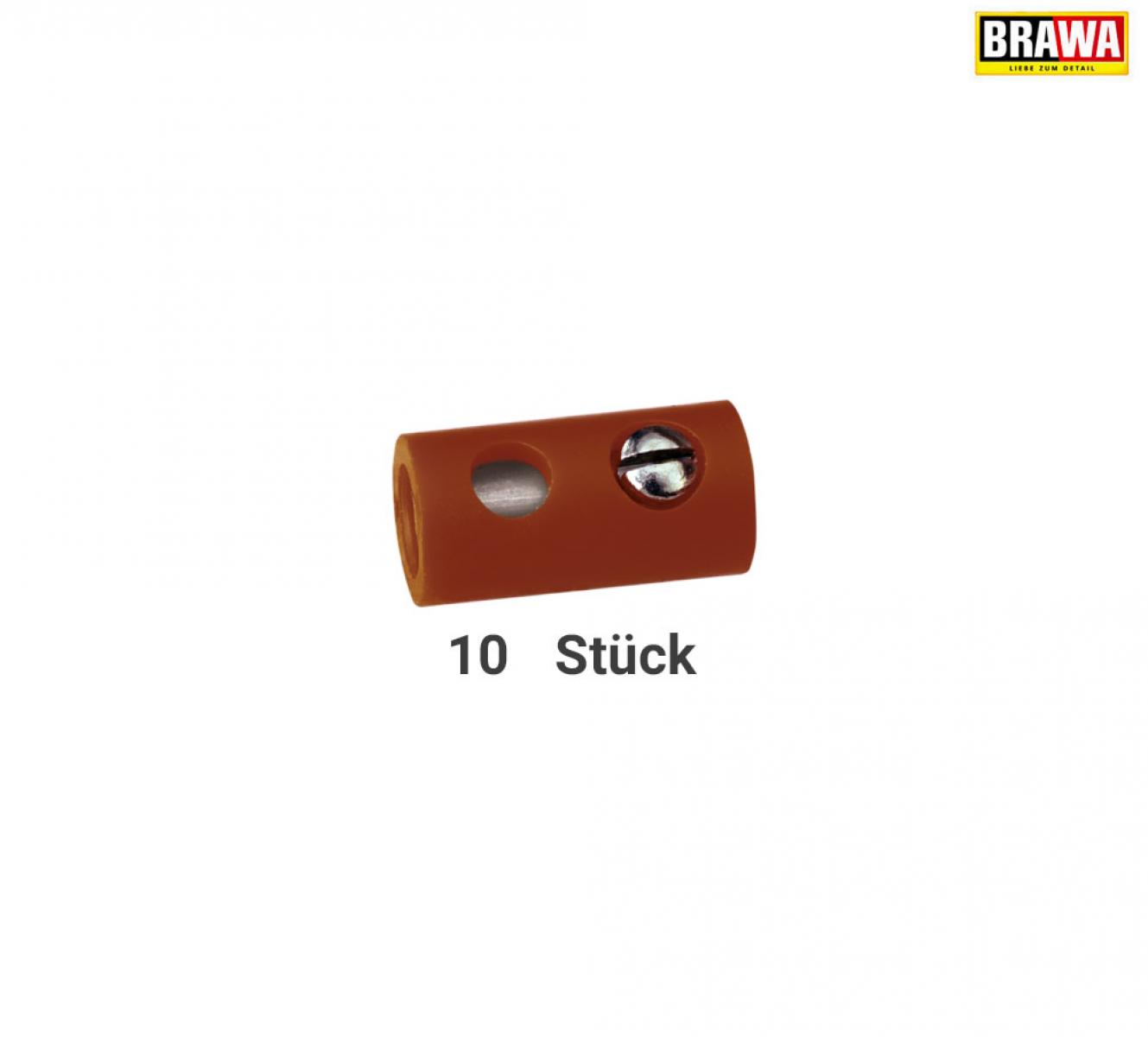 BRAWA 3044 Muffen rund 2,5 br [10]