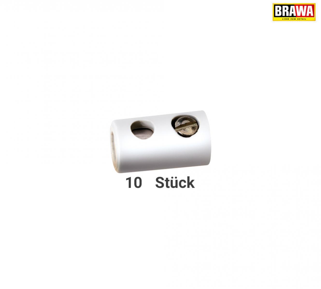 BRAWA 3049 Muffen rund 2,5 ws [10]