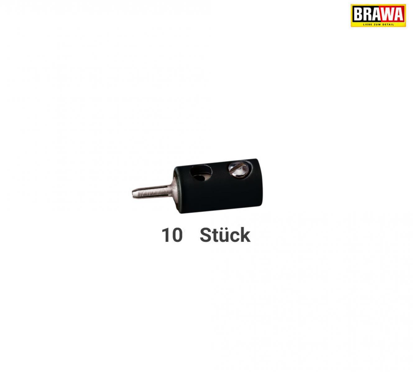 BRAWA 3058 Querlochsteck. 2,5 sw [10]