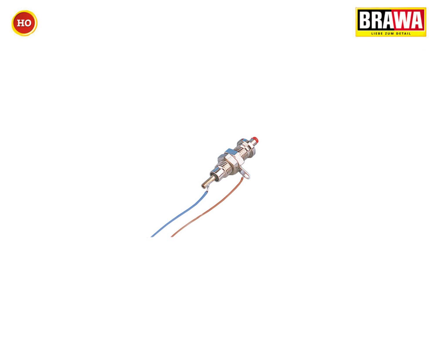 BRAWA 3512 Drucktaster beleuchtet rt 16V