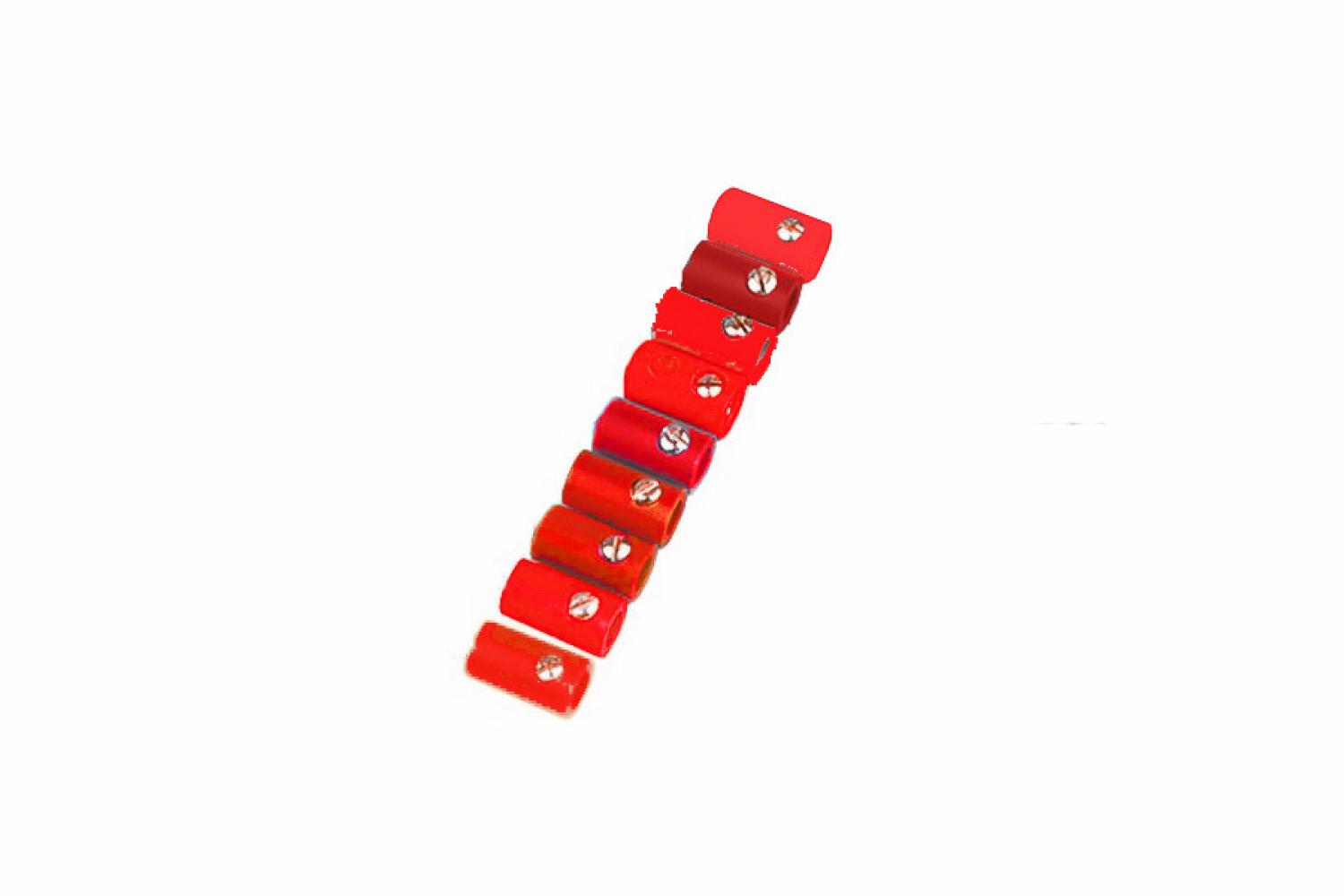 Brawa 3712 Muffen, rot  [100 Stück] 1,6mm