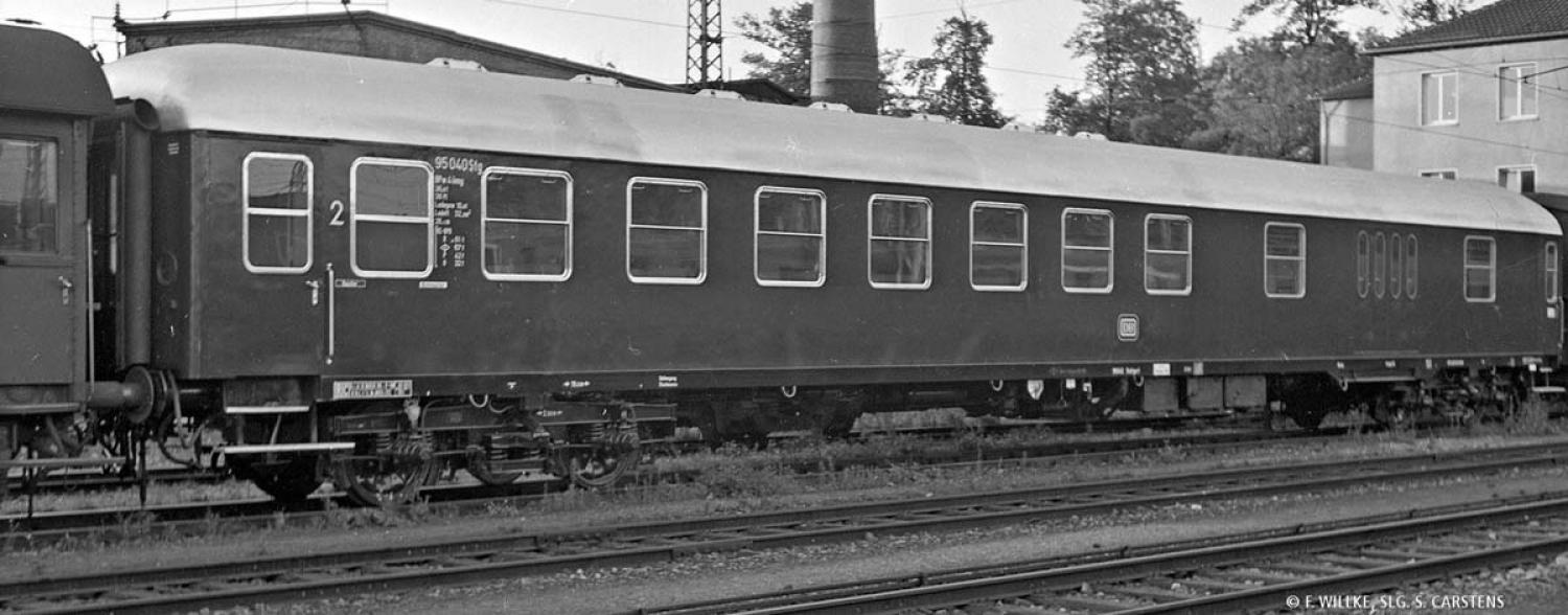 Brawa 58124 H0 PEW BPw4ümg-59 DB III DC+
