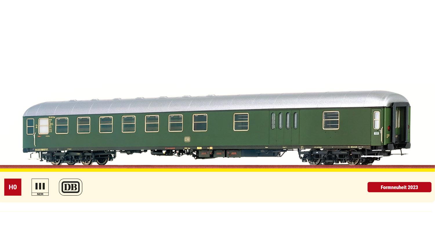 Brawa 58125 H0 PEW BPw4ümg-59 DB III AC+ LED