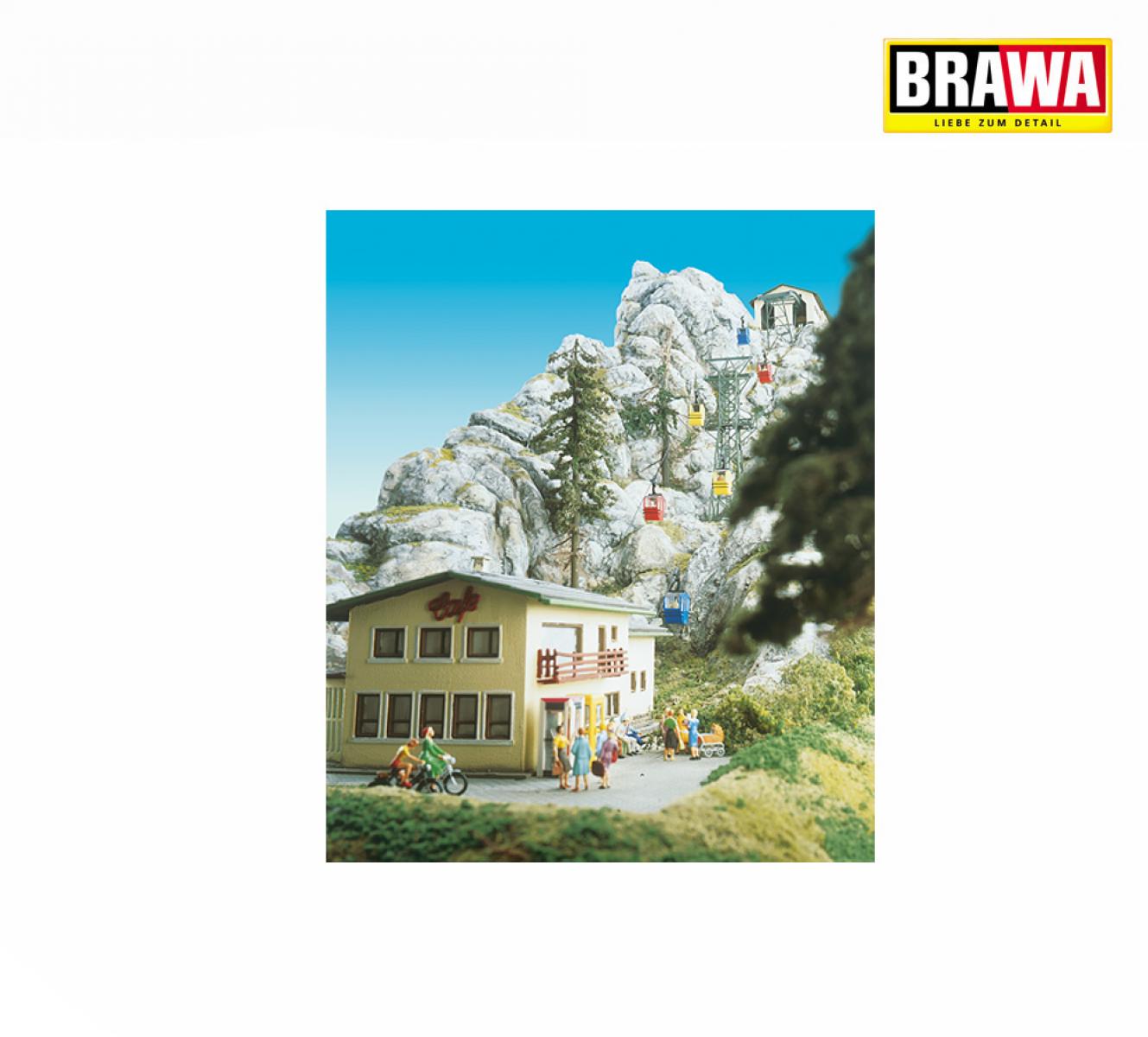 BRAWA 6290 H0 Gebäudebausatz Kanzelwand.