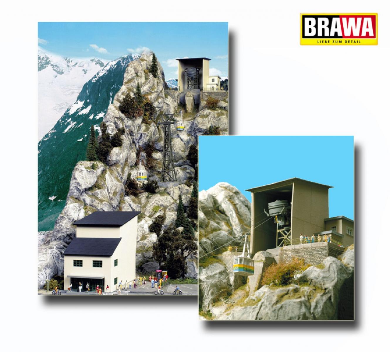 BRAWA 6341 H0 Gebäudebausatz Nebelhorn