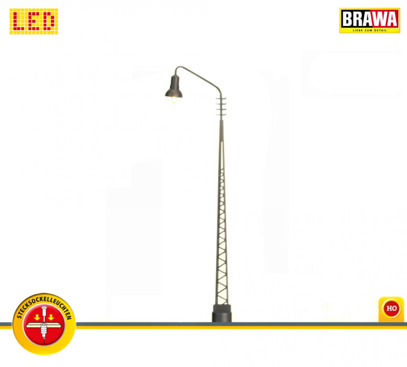 BRAWA 84015 H0 LED-Gittermastl. Stecks.
