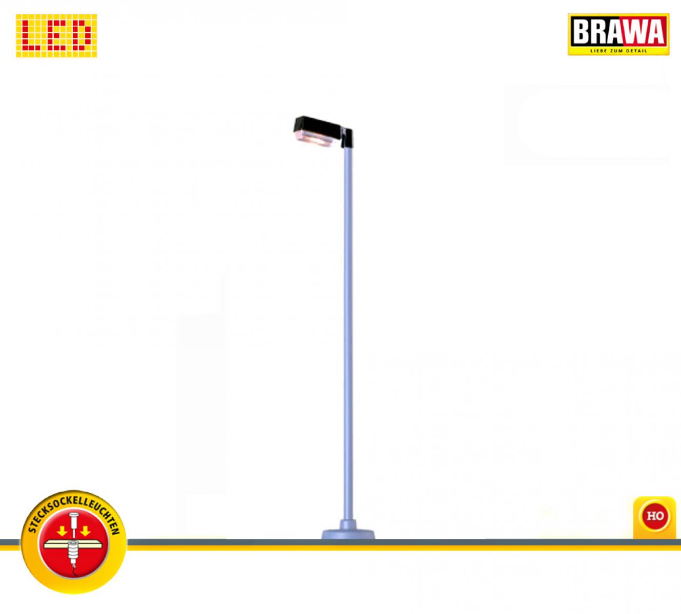 BRAWA 84032 H0 LED-Aufsatzl. Kantig