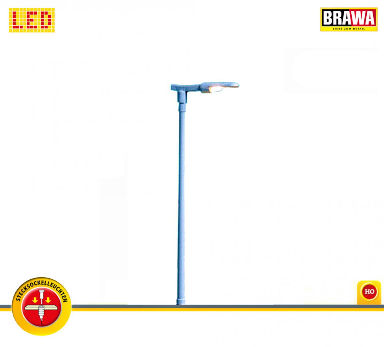BRAWA 84049 H0 LEDBahnsteigl. Stecks.