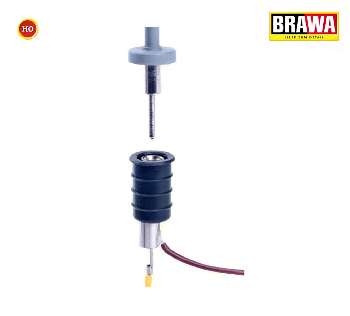 BRAWA 84056 H0 Nachrüstpck. Stecks. [5]