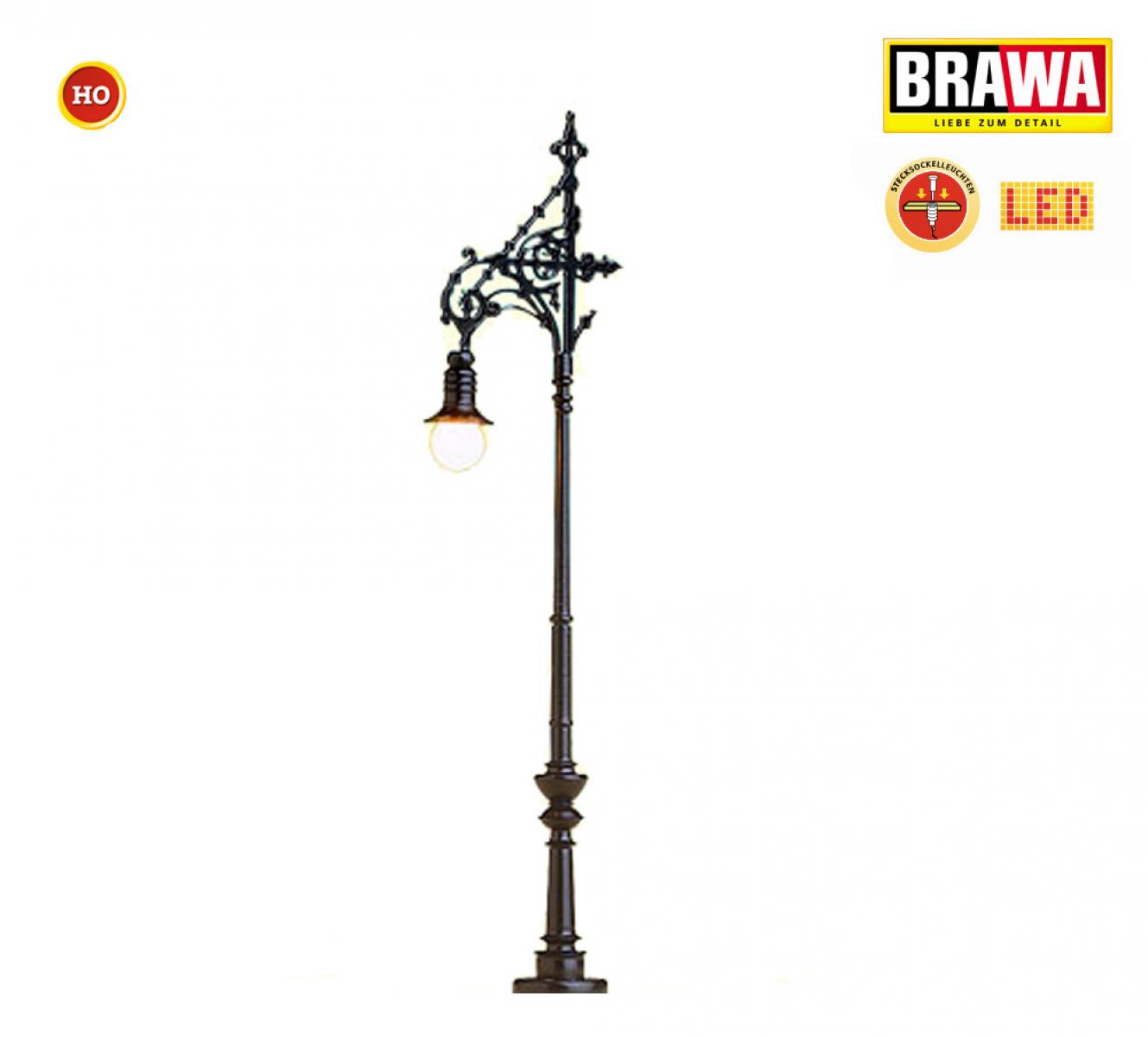 BRAWA 84064 H0 LED-Leuchte B. Stecks.