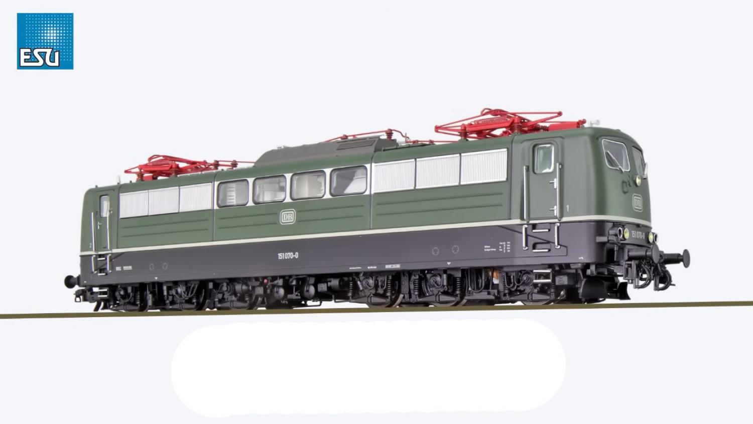 ESU 31035 E-Lok 151 070 DB (AC/DC) Ep. IV