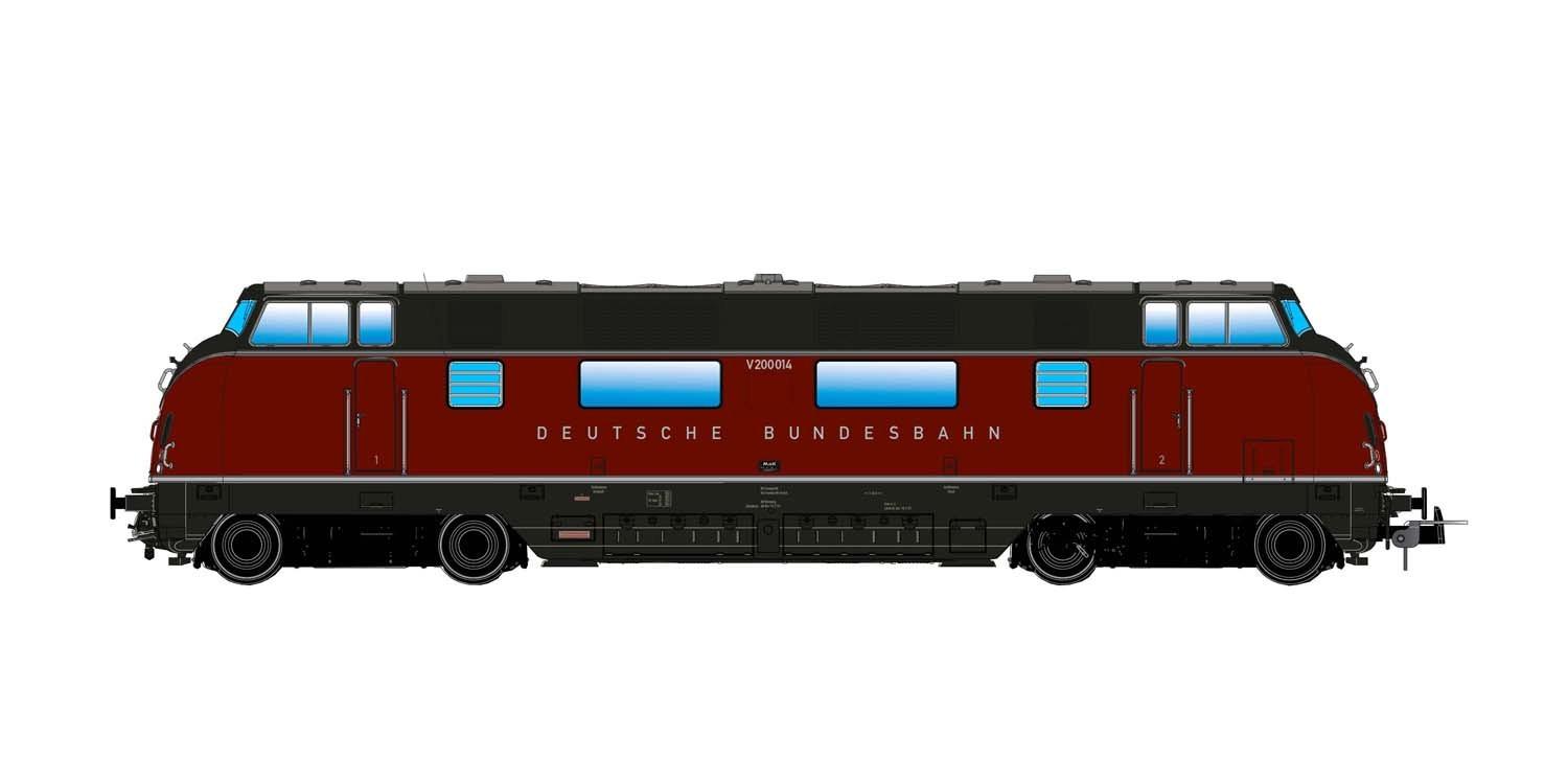 ESU 31339 Diesellok V200.0, DB, Ep III (Sound/Rauch/AC/DC)