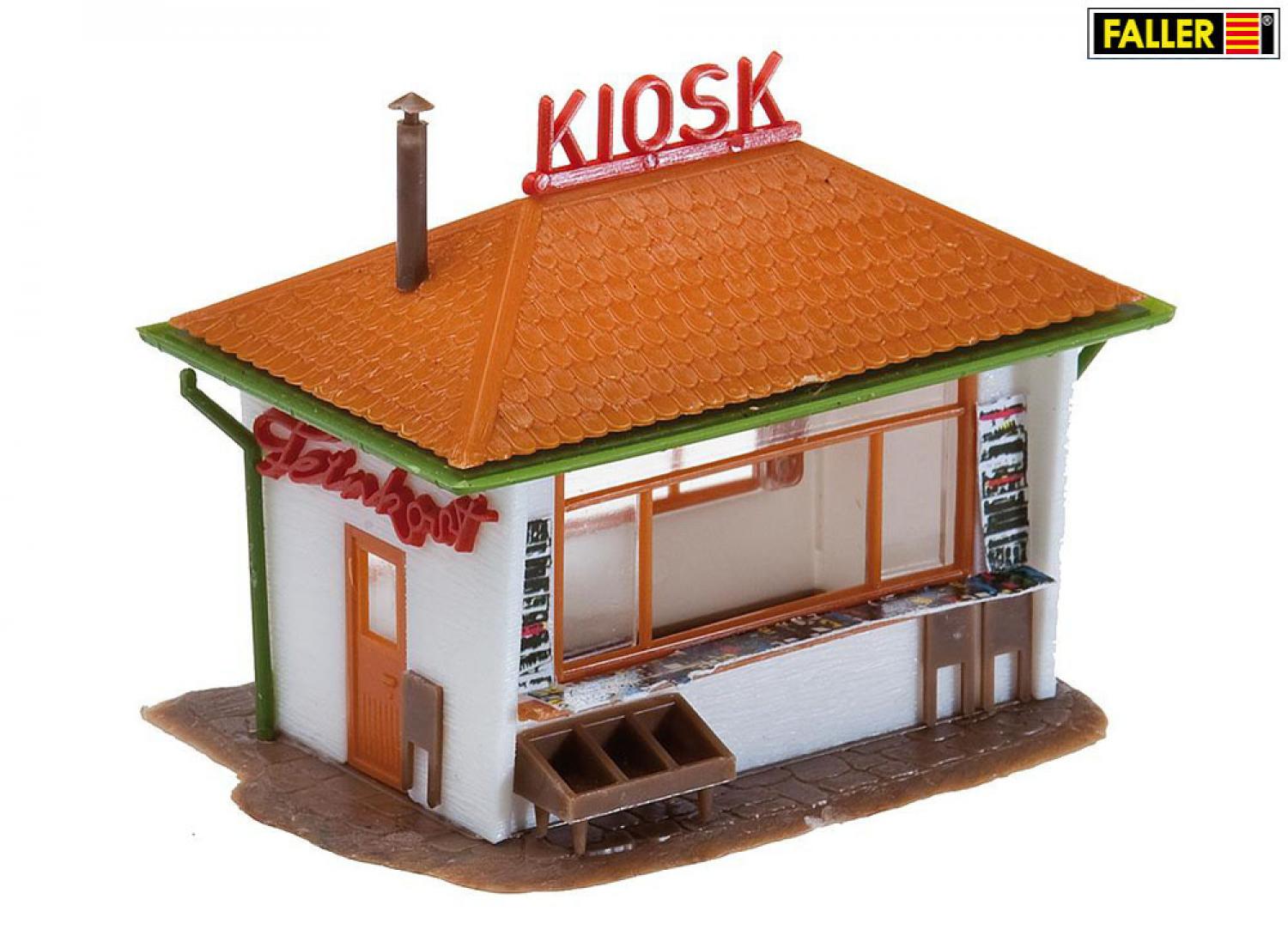 Faller 120135 Kiosk und Pilzkiosk