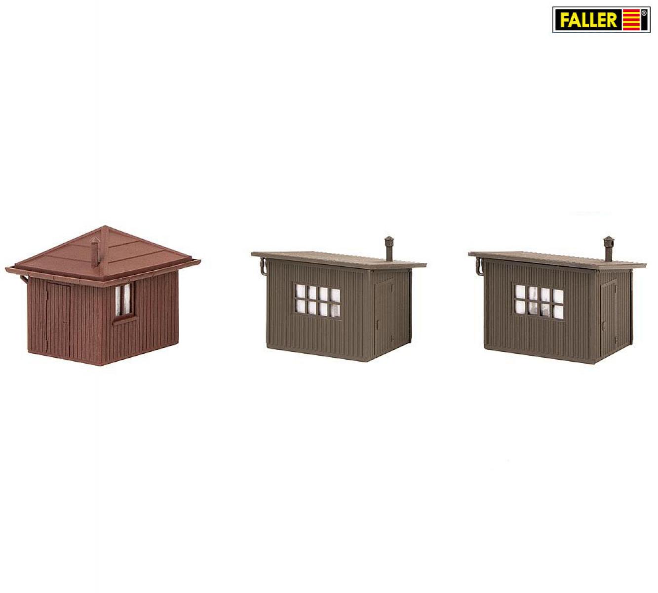 Faller 120272 Lokführer-Wartehaus, 2 Streckenposten