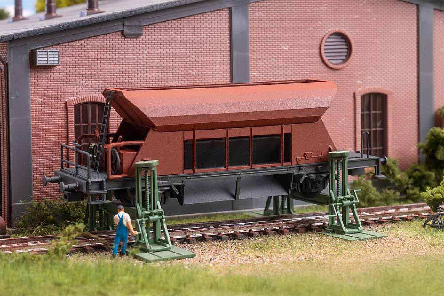 Faller 120323 Spindelhebeböcke m. Waggon