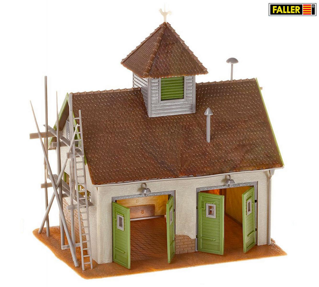 Faller 130268 Ländliches Feuerwehrhaus