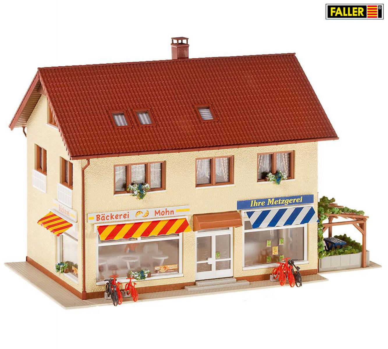 Faller 130489 Metzgerei/Bäckerei