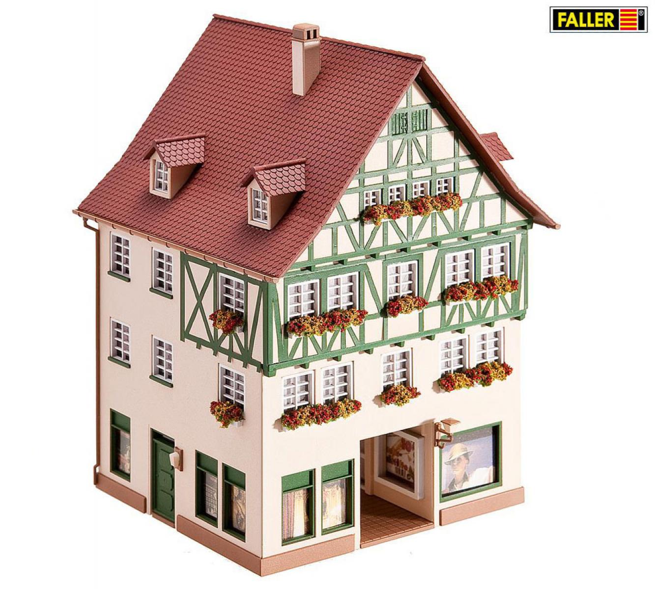 Faller 130492 Stadthaus mit Passage