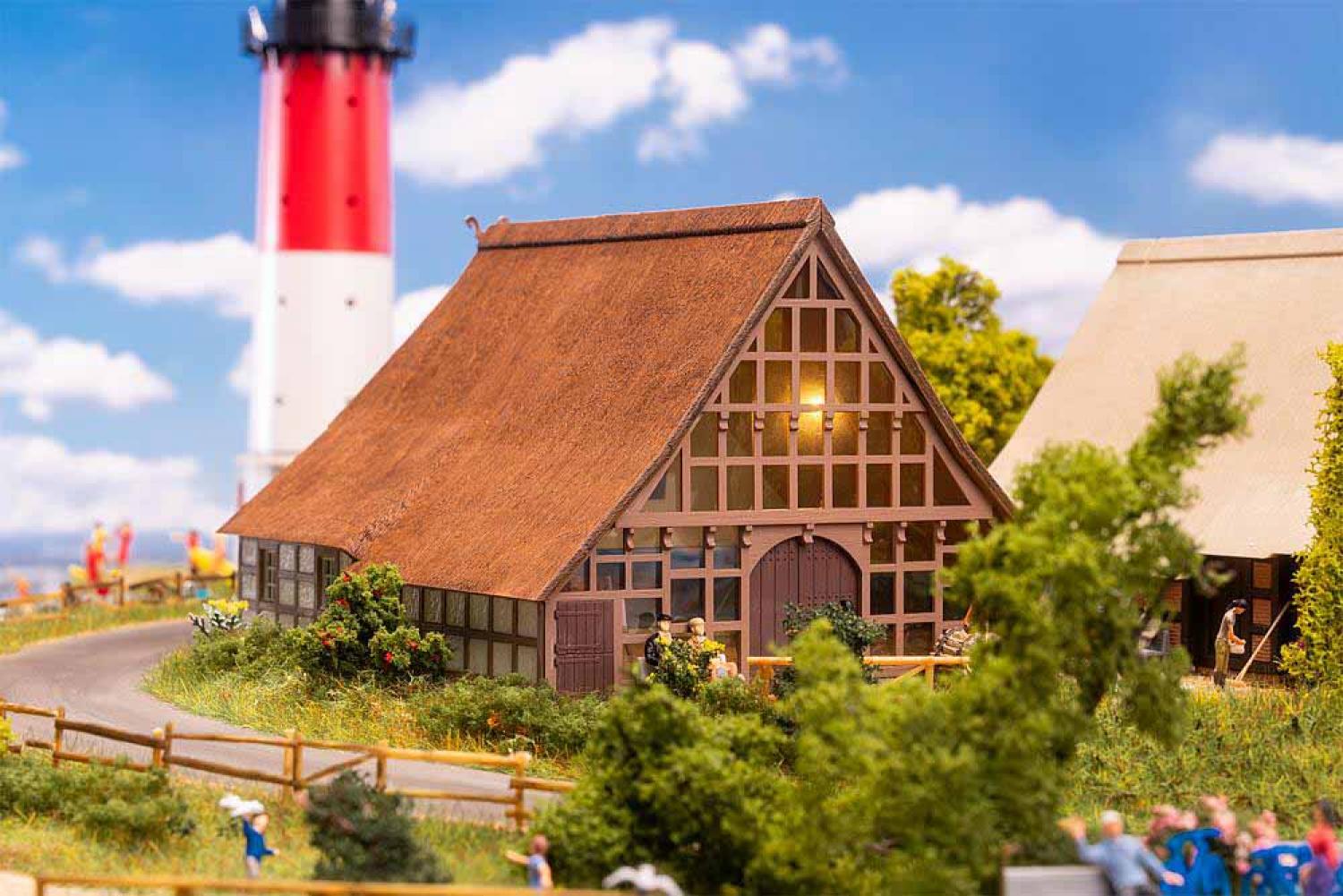 Faller 130674 Norddeutsches Reetdachhaus