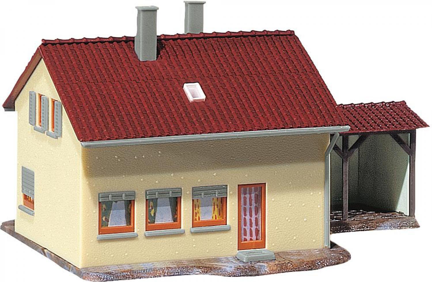 FALLER 131358 Siedlerhaus mit Anbau